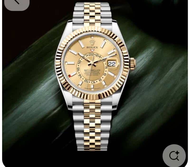 ROLE.X SKY DWELLER STORE ARTICLE Two tone champion gold