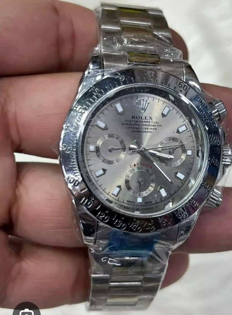 Role.x Oyster Perpetual Cosmograph Daytona Dial Swiss metalic grey stainless Steel 003 Main image