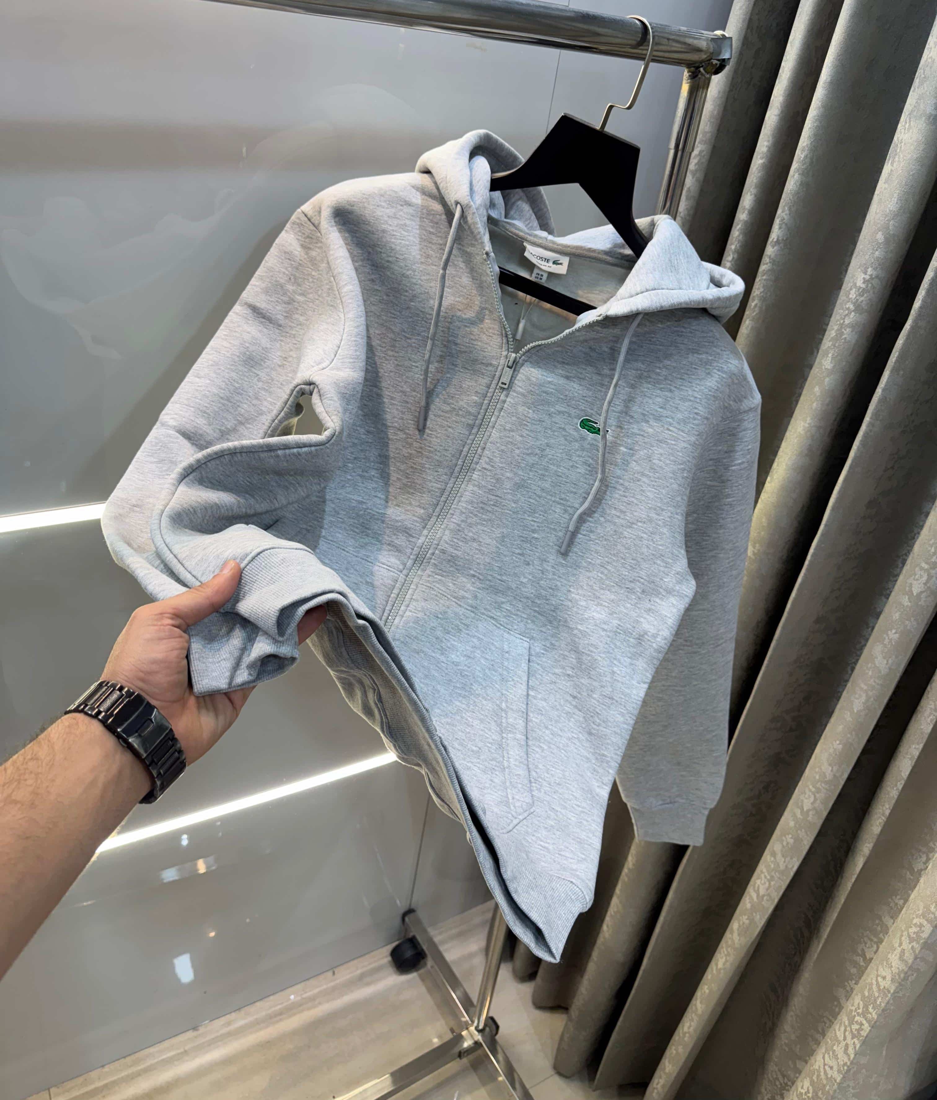 Lacost e Grey Premium Zipper Jacket Main image
