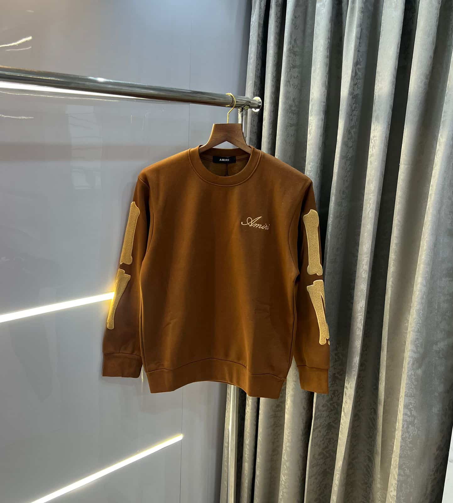 Amir i Brown Bone Print Premium Sweatshirt Secondary image