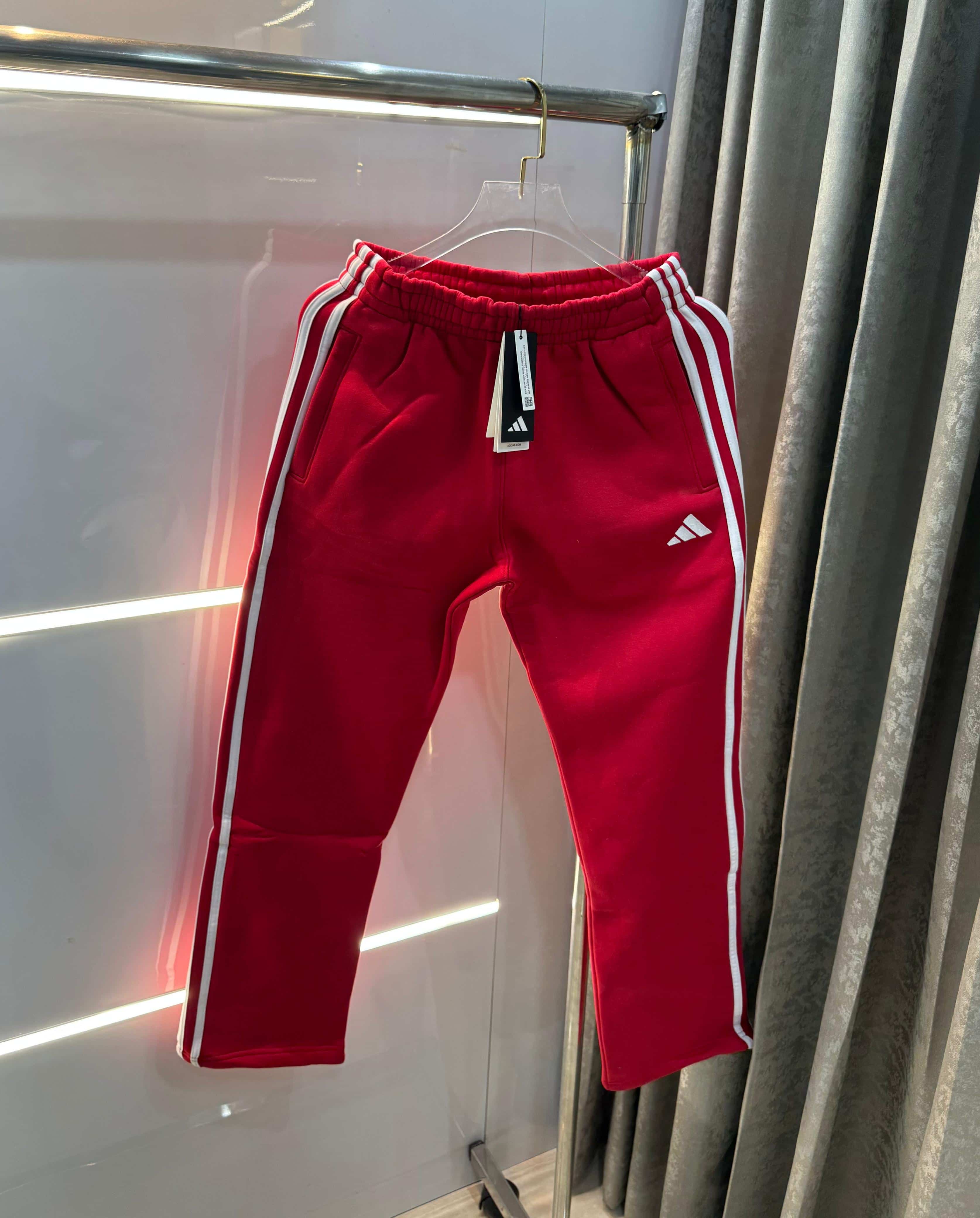 Adida s Red Embroidery Logo Premium TrackPant Secondary image