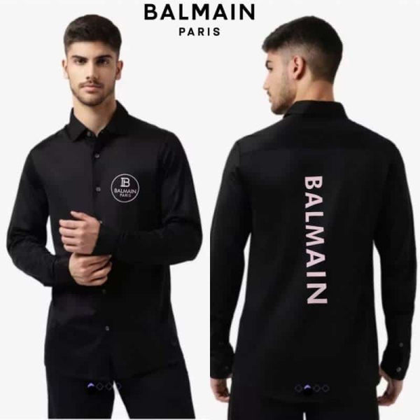 Balmai n Paris Black Logo Print With Premium Box Packing And Carry Bag