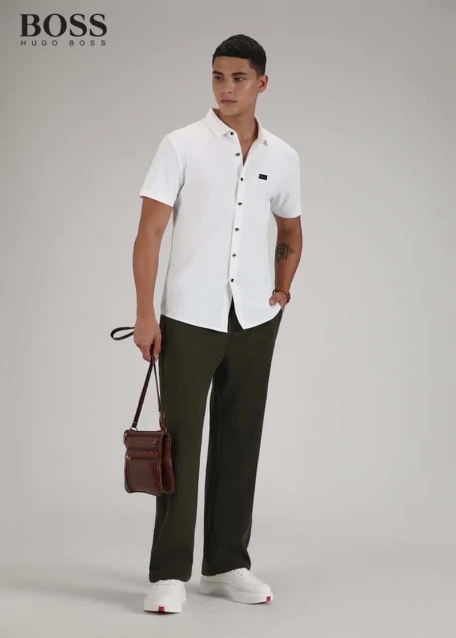 Hugo  Boss White Premium Classic Shirt Main image