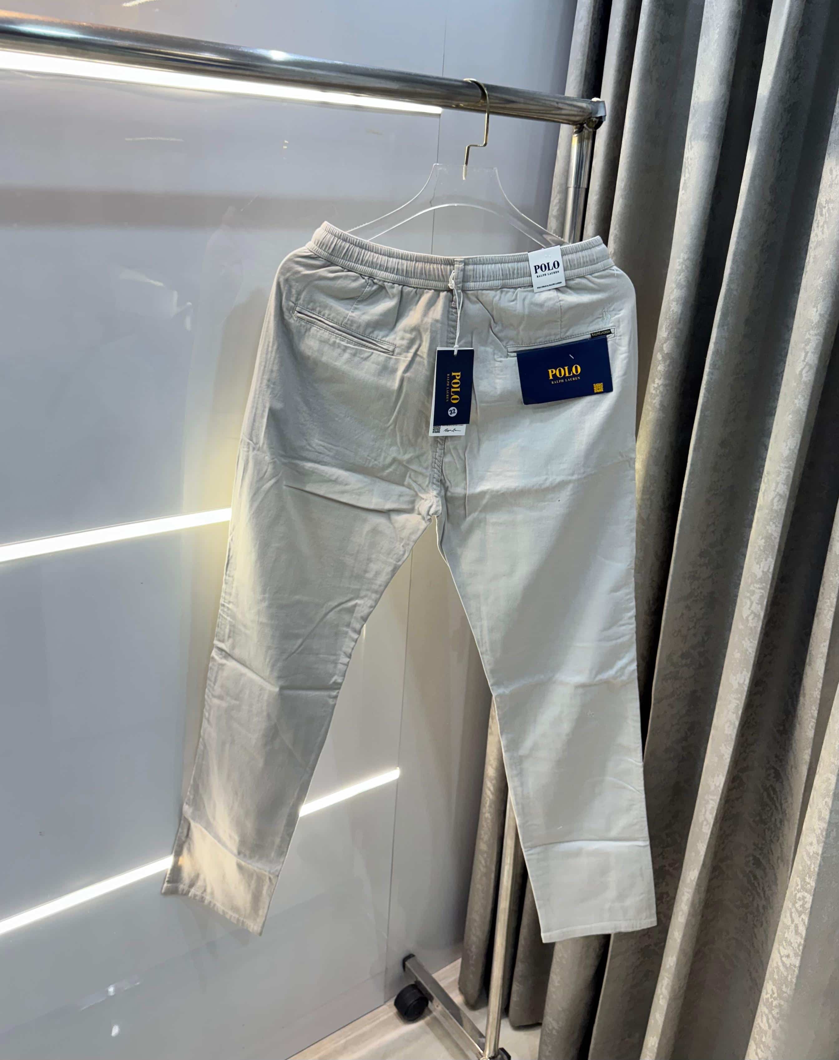 Ralph Laure n Grey Premium Classic Cotton Pant Secondary image