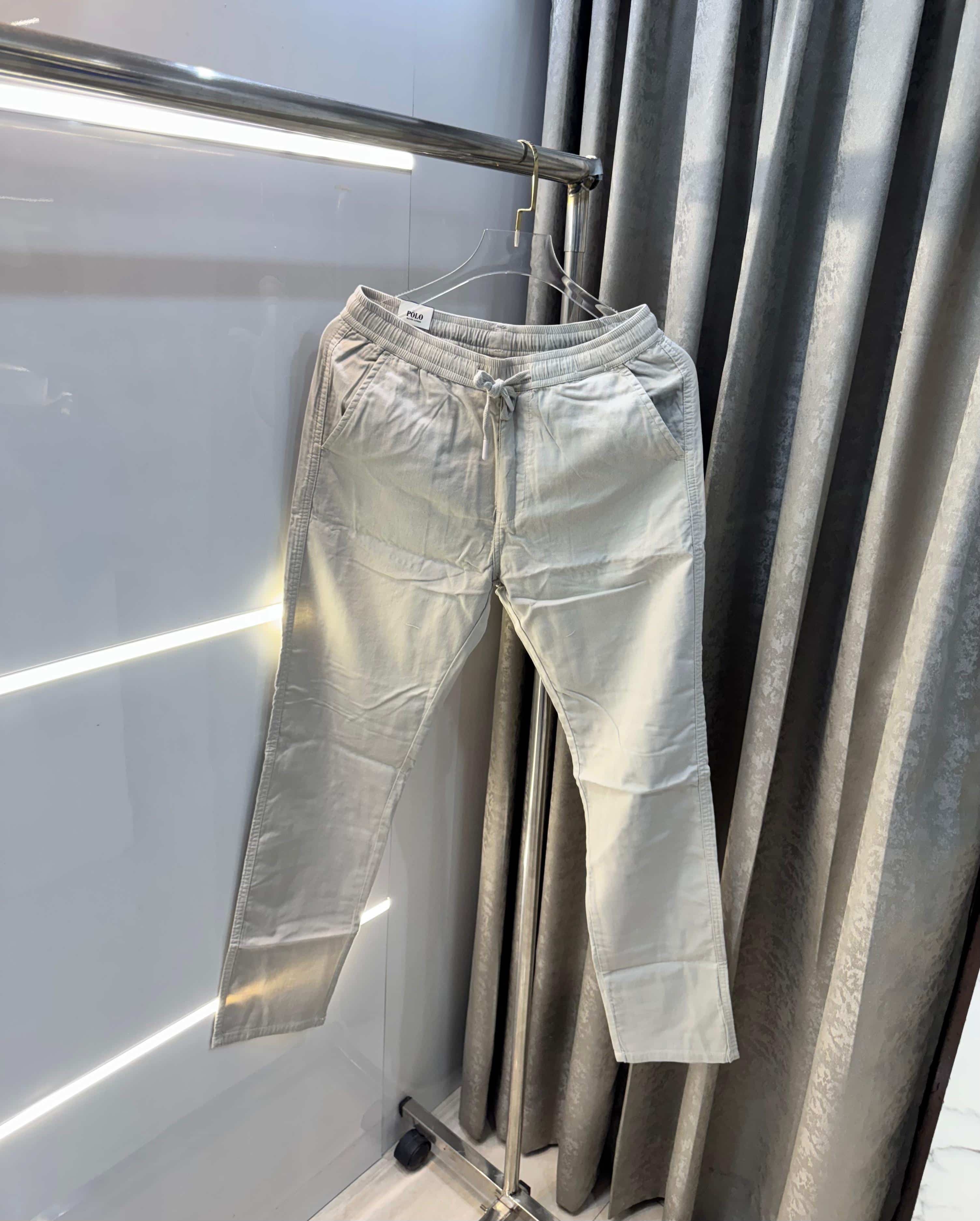 Ralph Laure n Grey Premium Classic Cotton Pant Main image