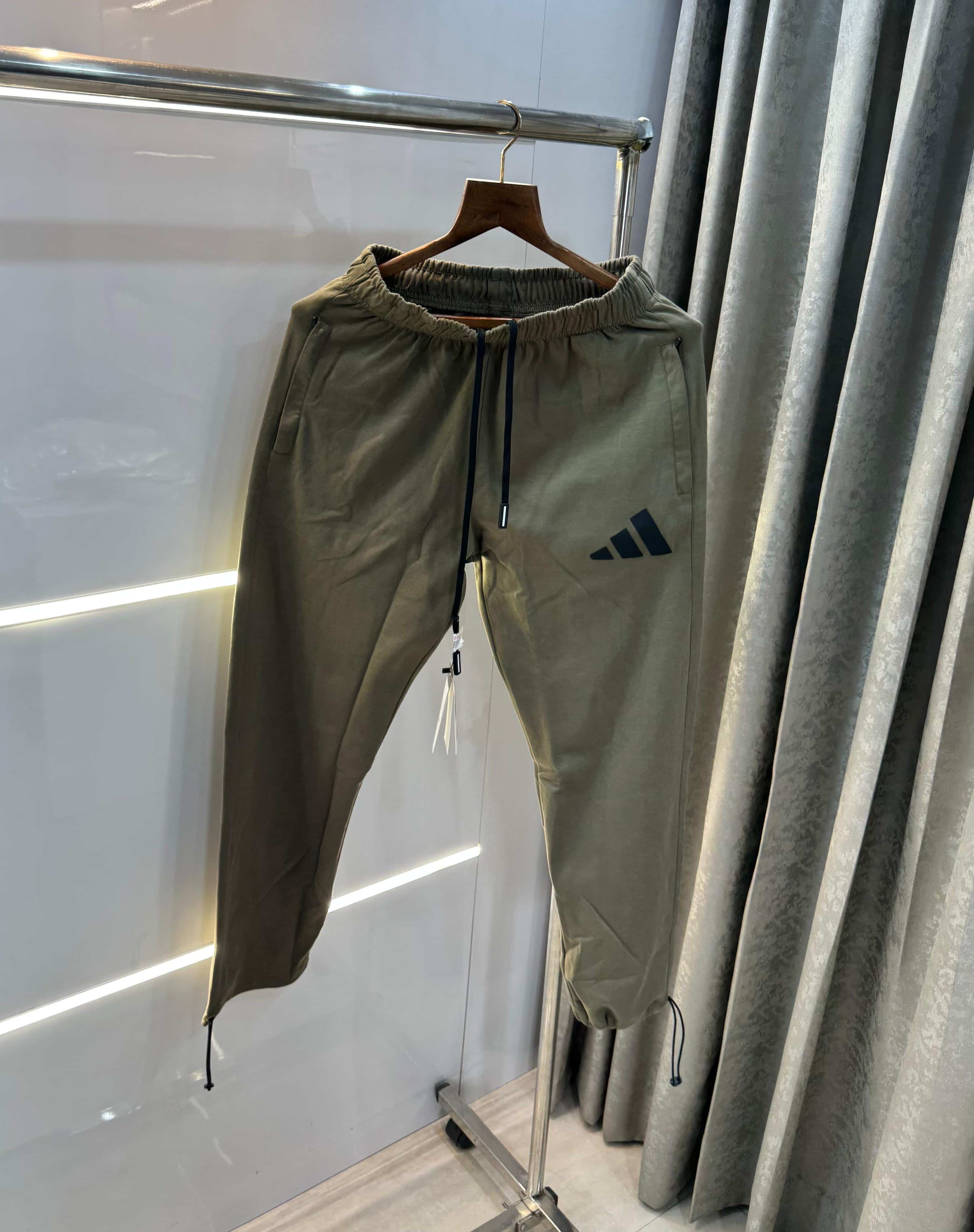 Adida s Olive Green Premium Classic Trackpant Main image