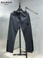 Balmai n Paris Grey Logo Patch Imported Trackpant