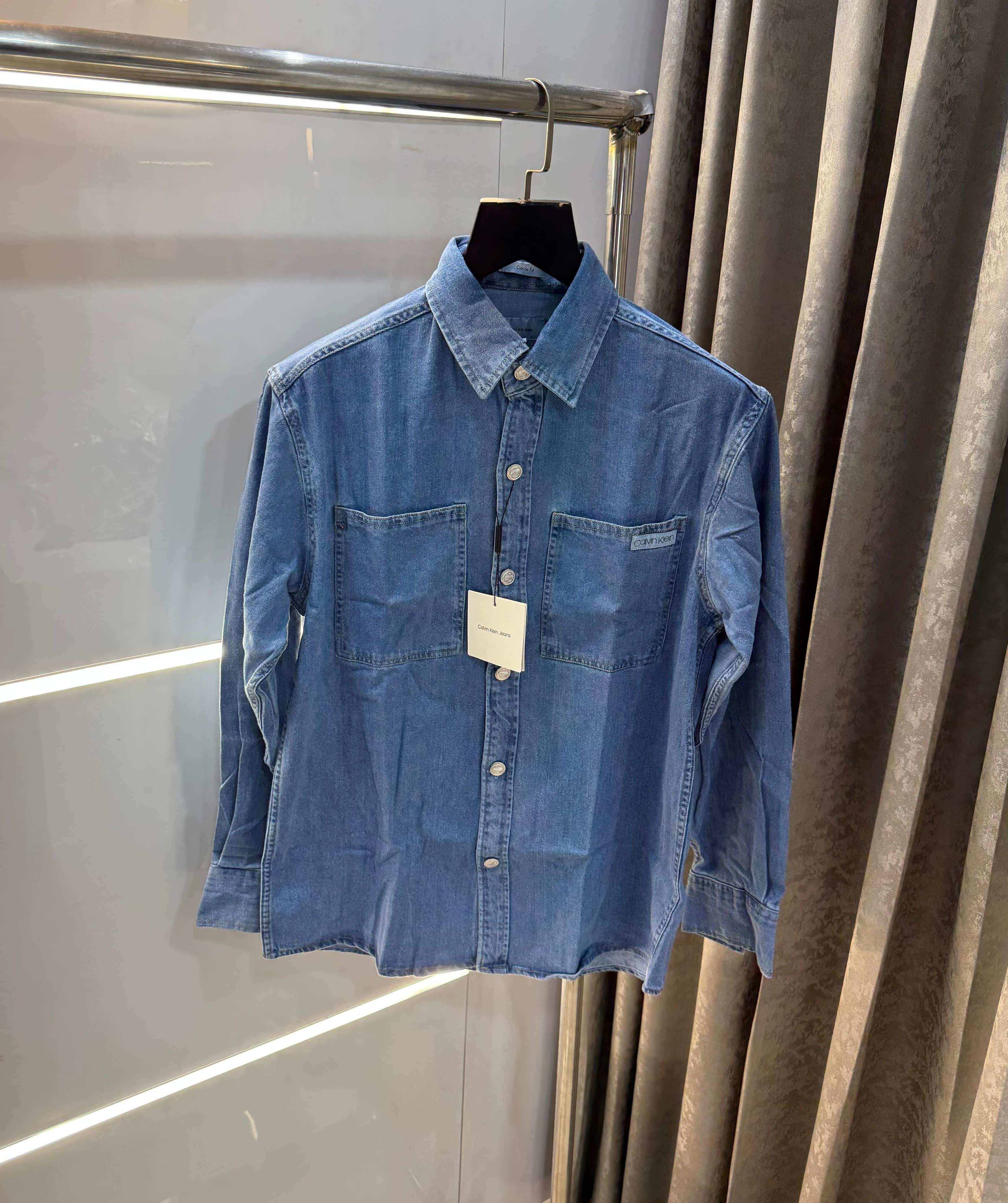 Calvi n Klein sky blue dinem   Look Premium Classic Shirt Main image