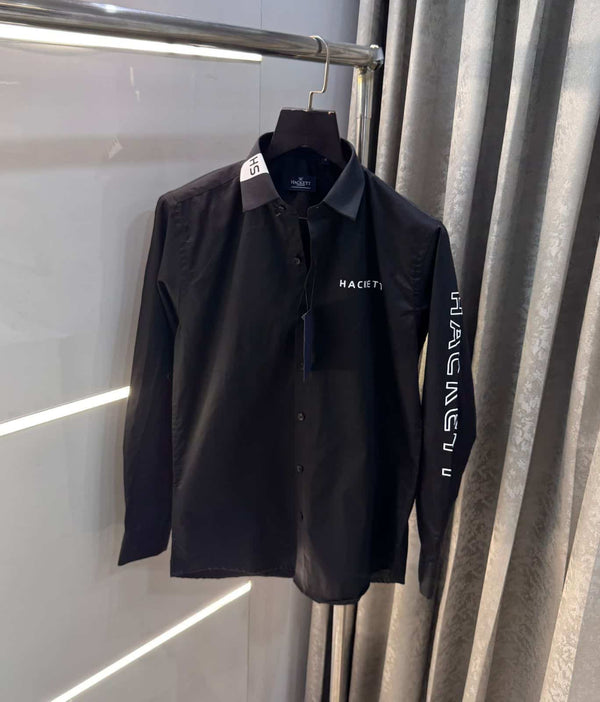 Hacket AStob  MarTin Black Premium Classic Shirt