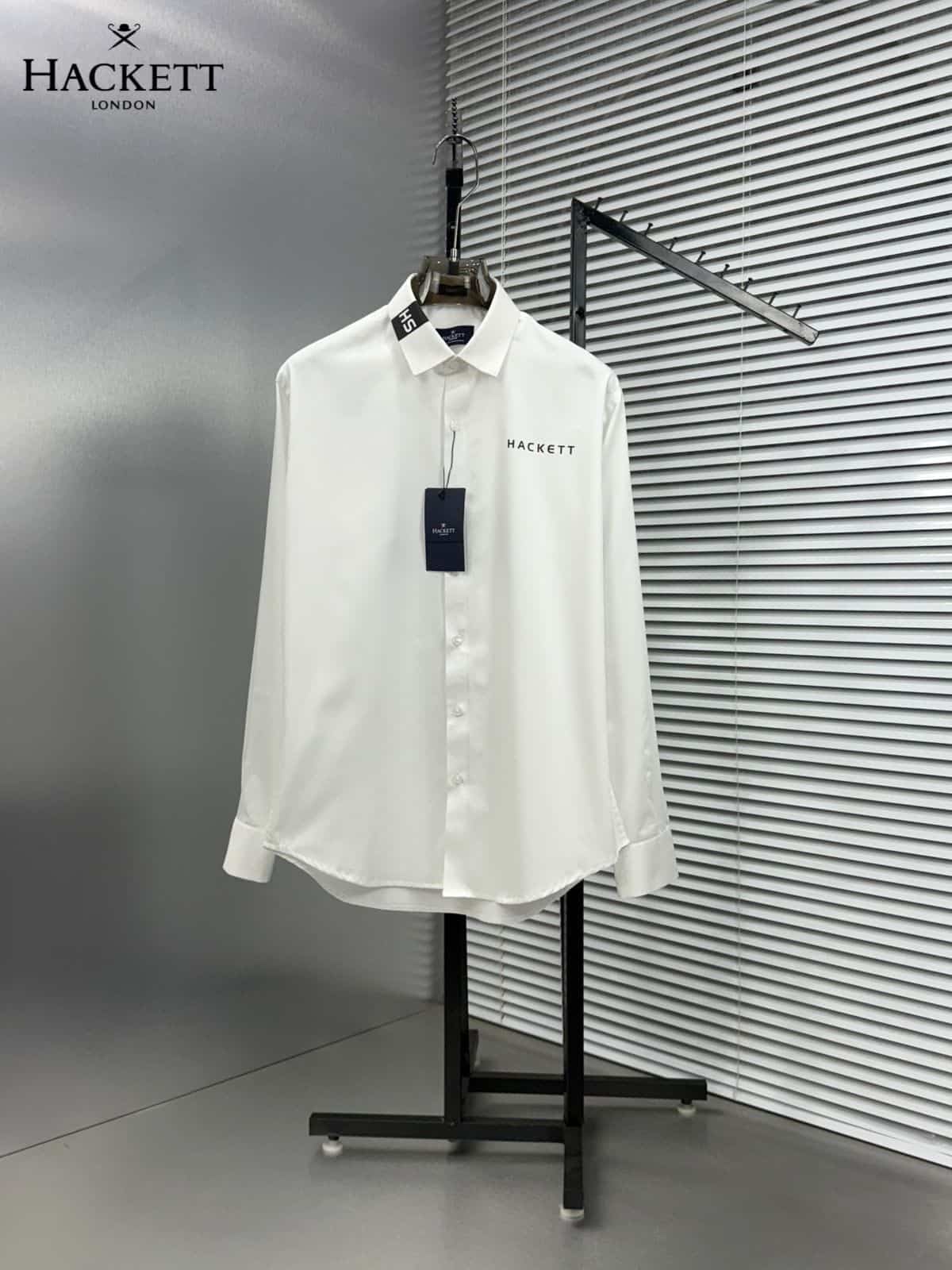 Hacket Londo n wahit  Logo Print Premium Shirt
