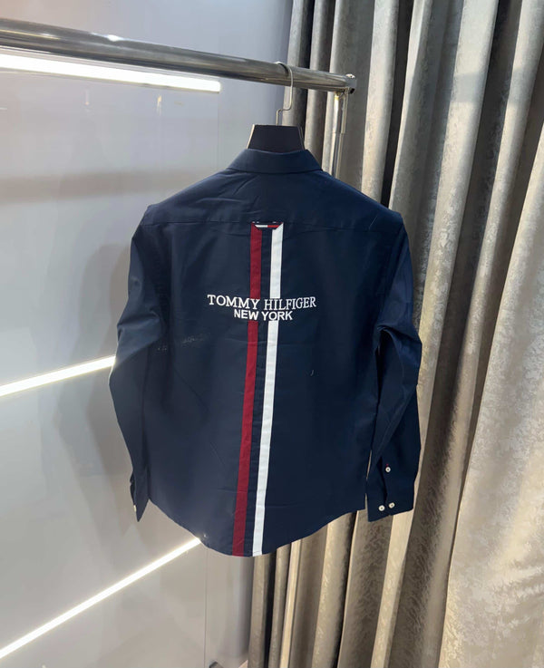 Tommy  Hilfiger navyy blue  Premium Classic Shirt