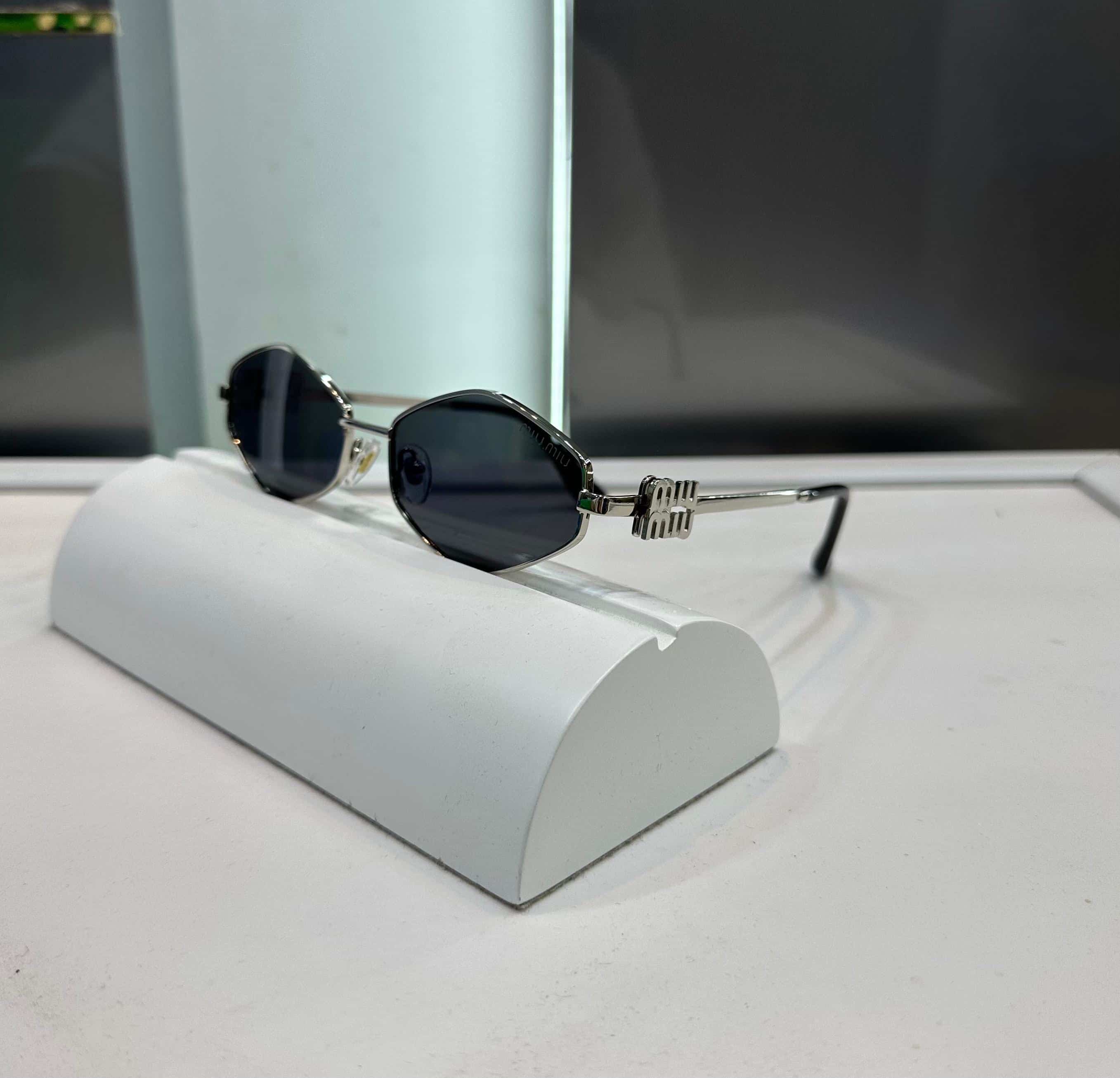 Miu Miu Designer Silver Black Premium Shade 478 Main image