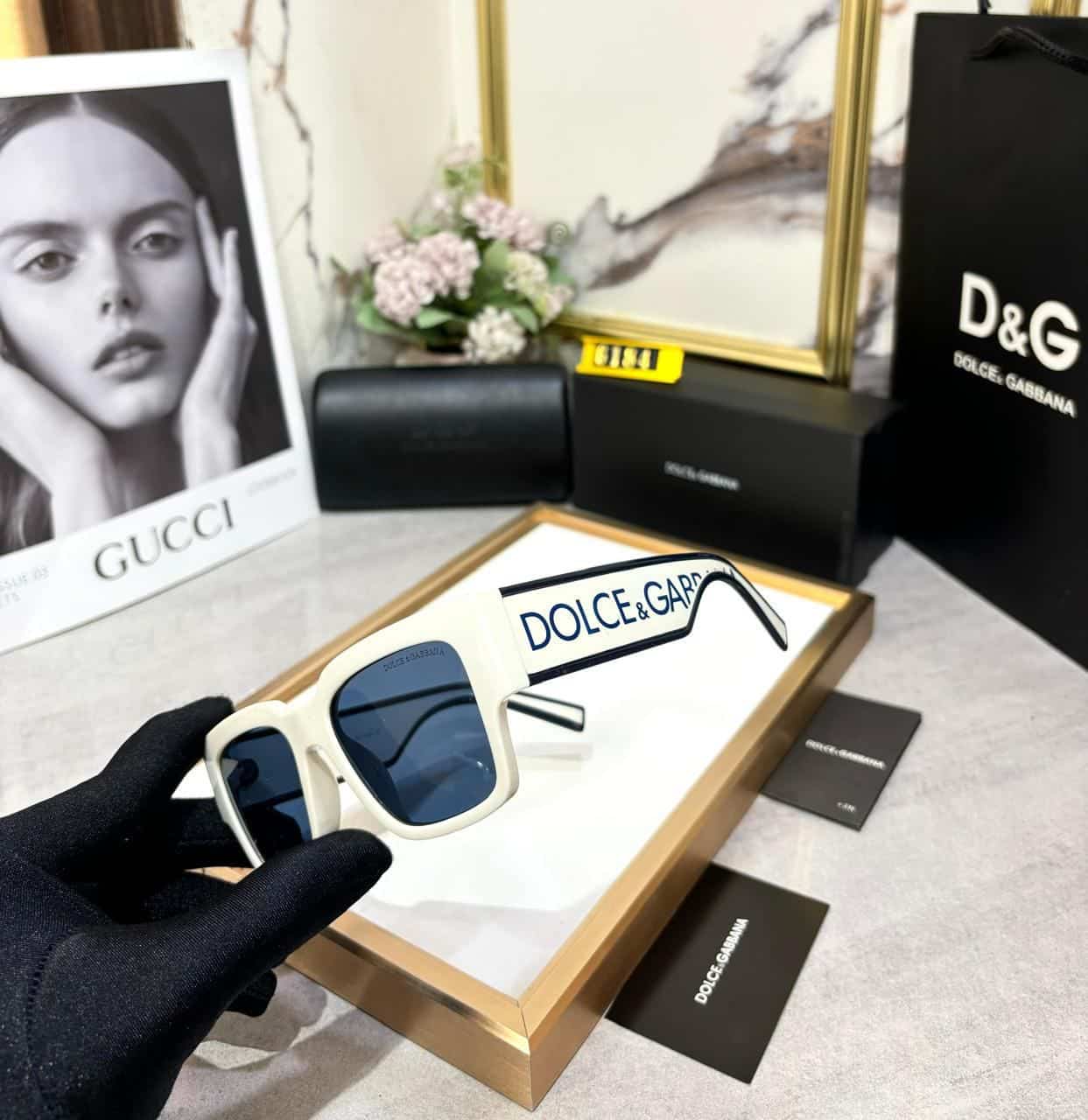 Dolce&Gabbana White Designer Shade 6184 Main image