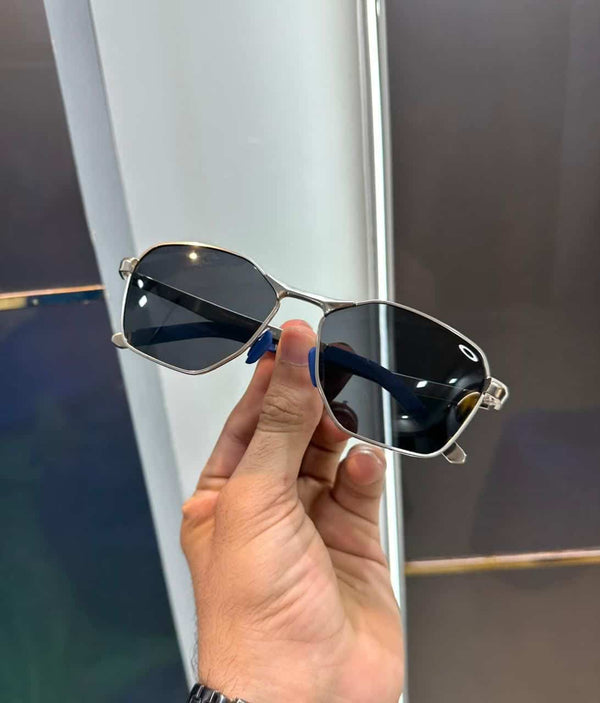 Oakle y Silver Black Premium Shades 1186