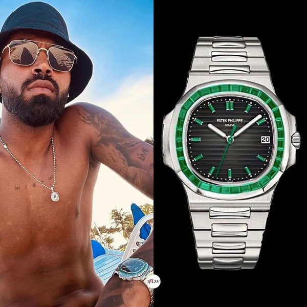 Patek  Philippe Nautilus Green Emerald Edition Quartz Watch