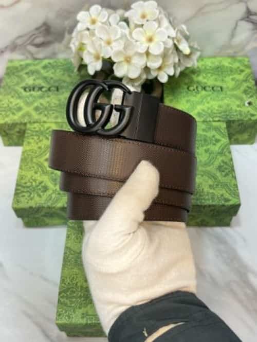 gU-CCi PREMIUM QUALITY IMPORTED REVERSIBLE BELT WITH OG BO_X GG-605 Secondary image