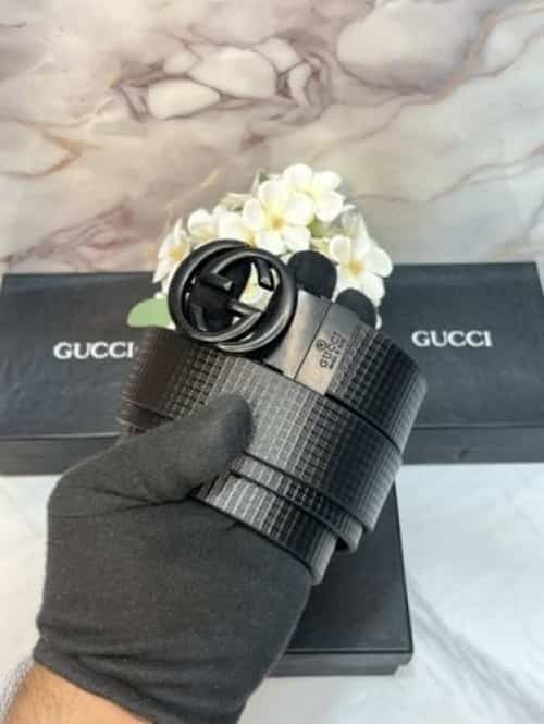 9UCCI PREMIUM QUALITY IMPORTED REVERSIBLE BELT WITH OG BO·x GG-604