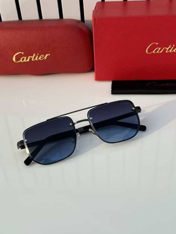 Cartier 155 blue shaded