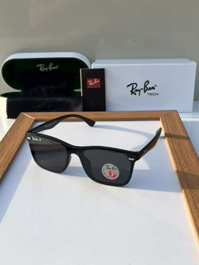 rayban 4487 glossy black Main image