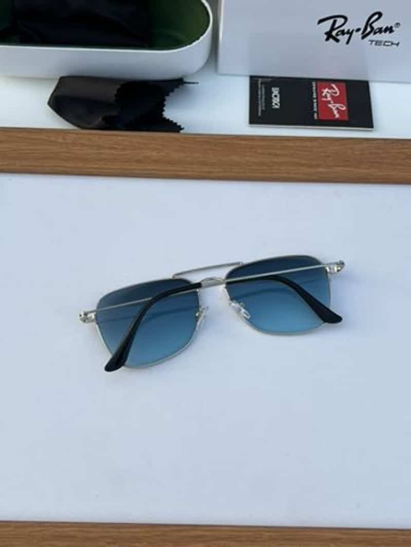 rayban reverse metal silver blue Main image