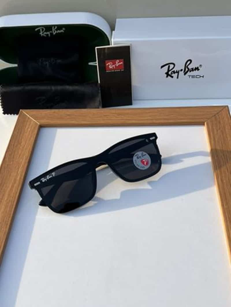 rayban 4487 glossy black Secondary image
