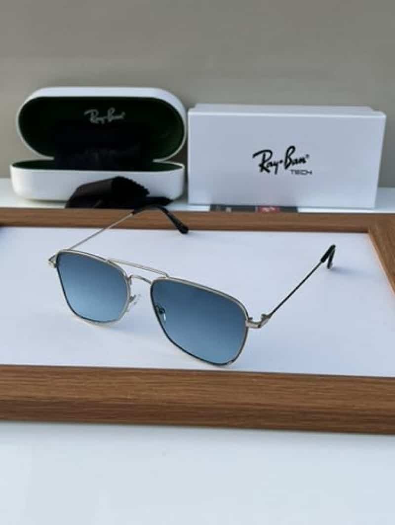 rayban reverse metal silver blue Secondary image