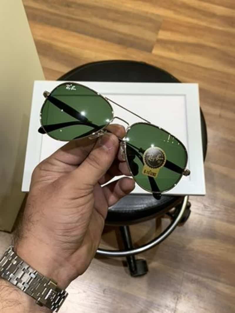 rayban 3517 silver green Main image