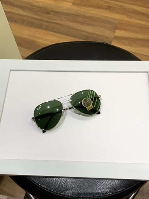 rayban 3517 silver green