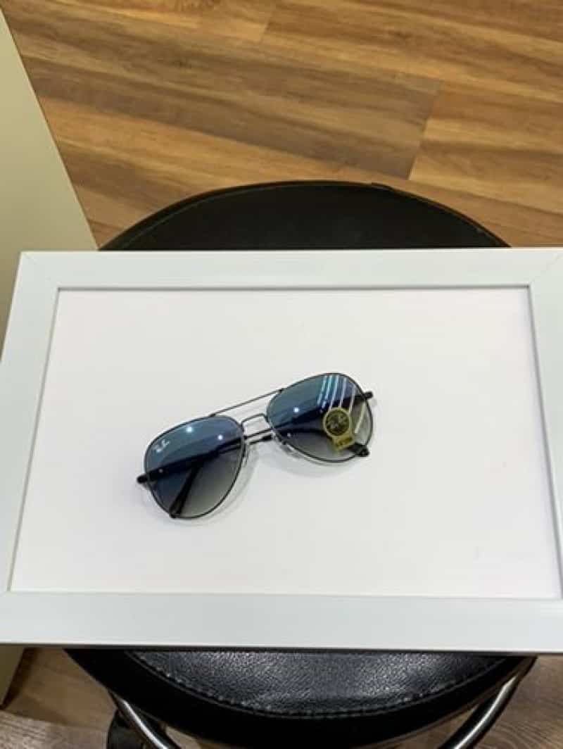 rayban 3517 black blue