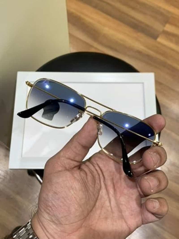 rayban 3136 gold blue
