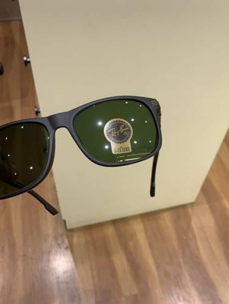 rayban 2622 black green