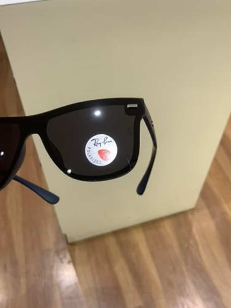 rayban 650 blue black