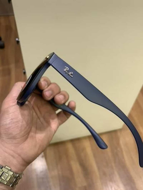 rayban 650 blue black