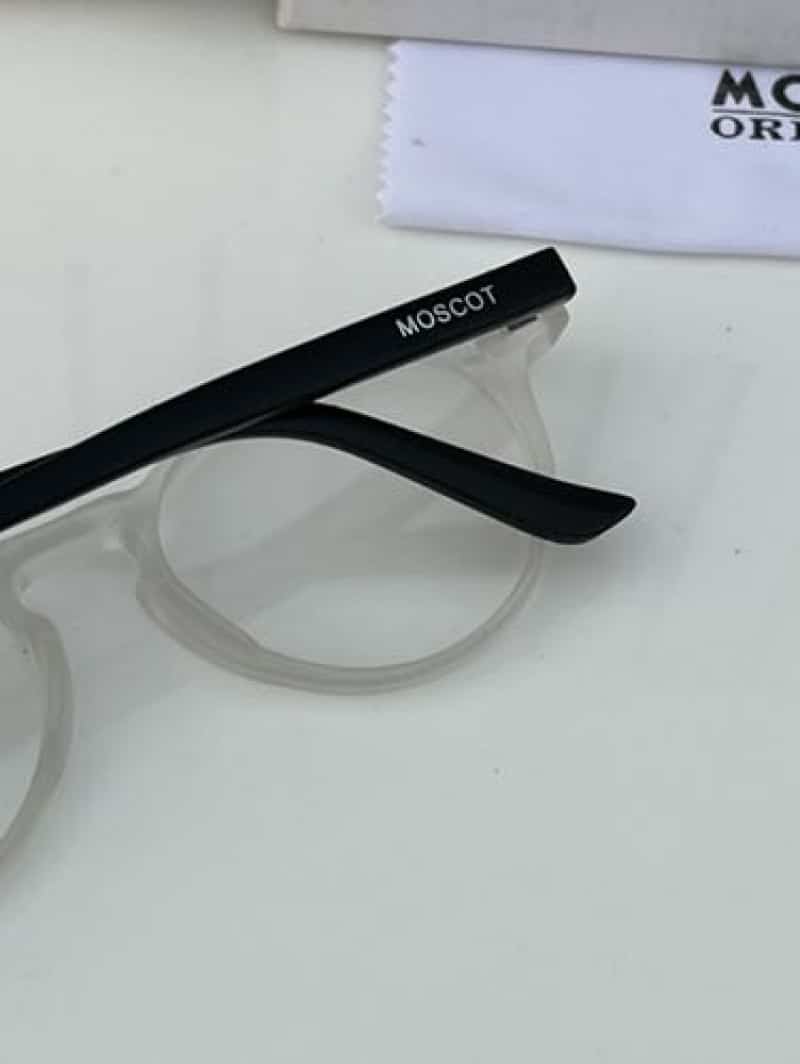 moscot 58760 white plano Secondary image