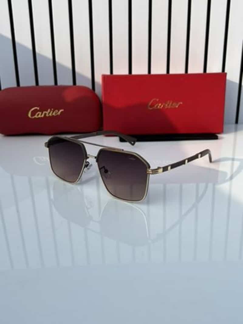 cartier 2636 gold brown Main image
