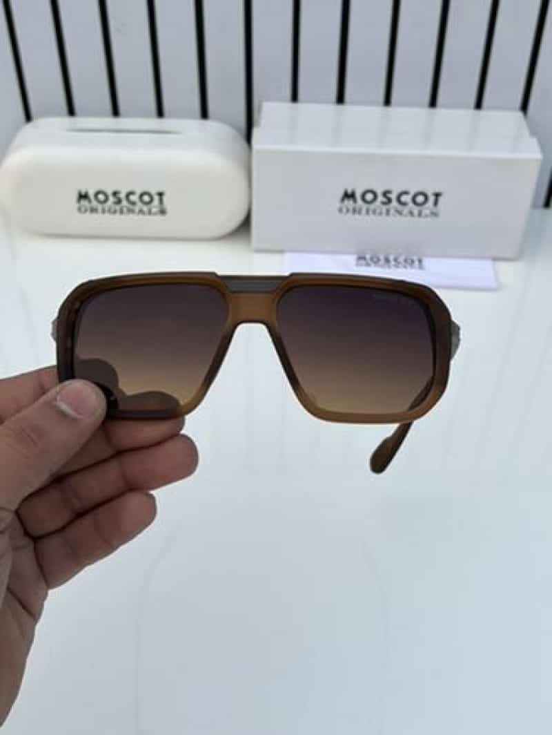 moscot 38 brown