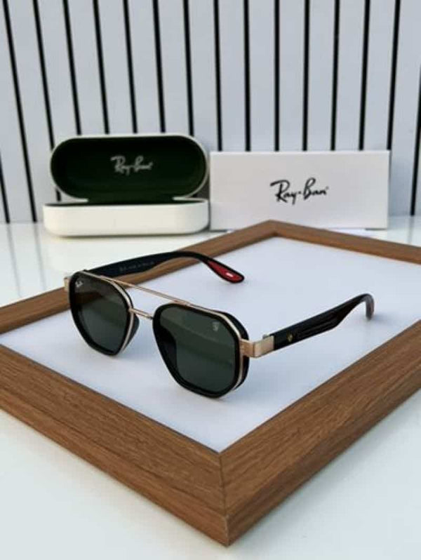rayban 3160 gold green
