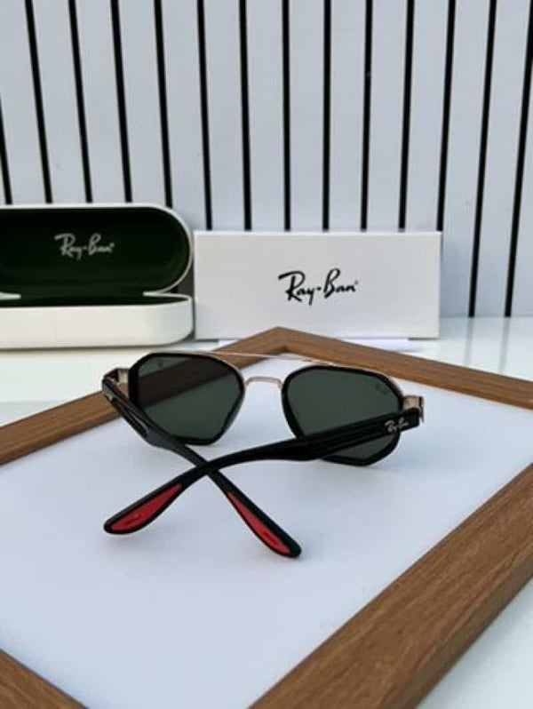 rayban 3160 gold green