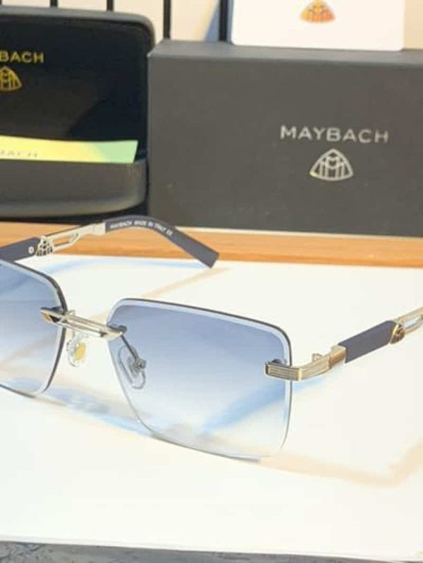 Maybach 55 silver blue