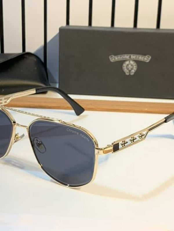 chrome heart 191 gold black