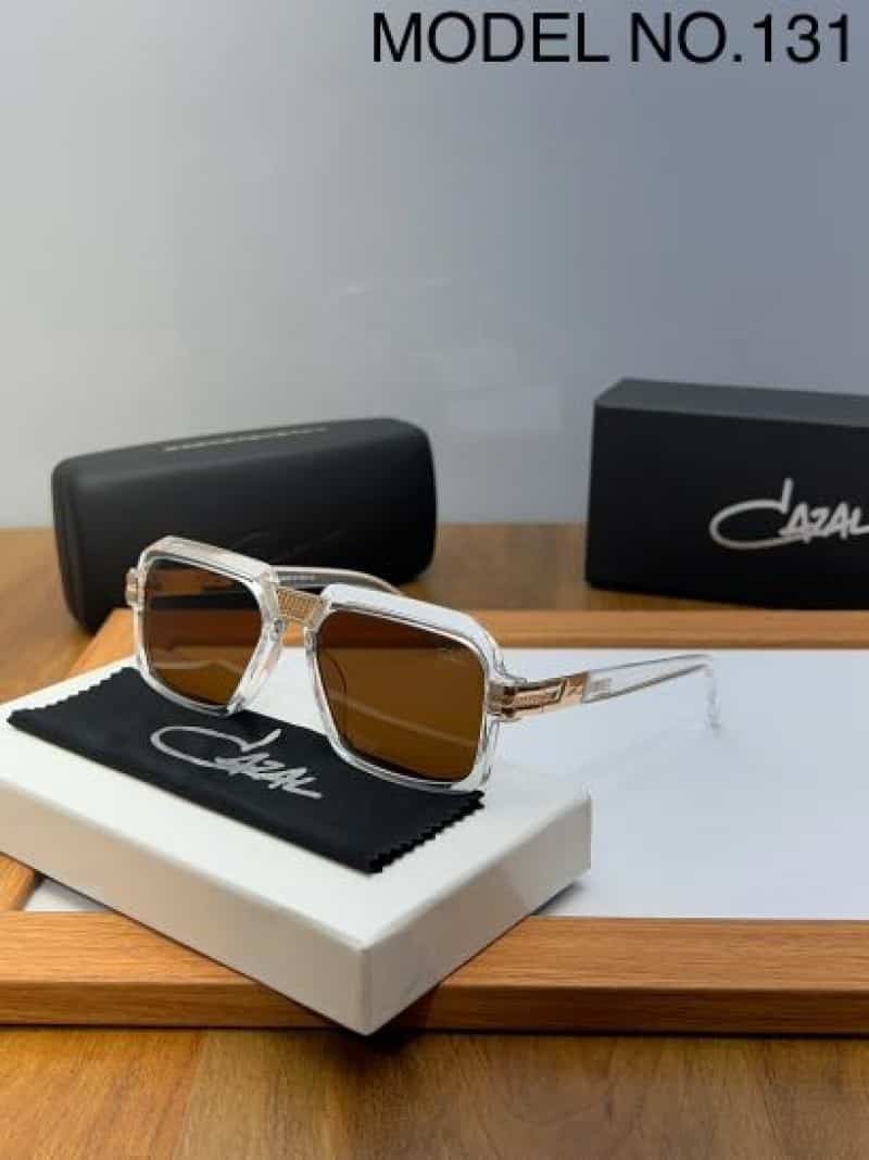 Cazal 131 transparent brown Main image
