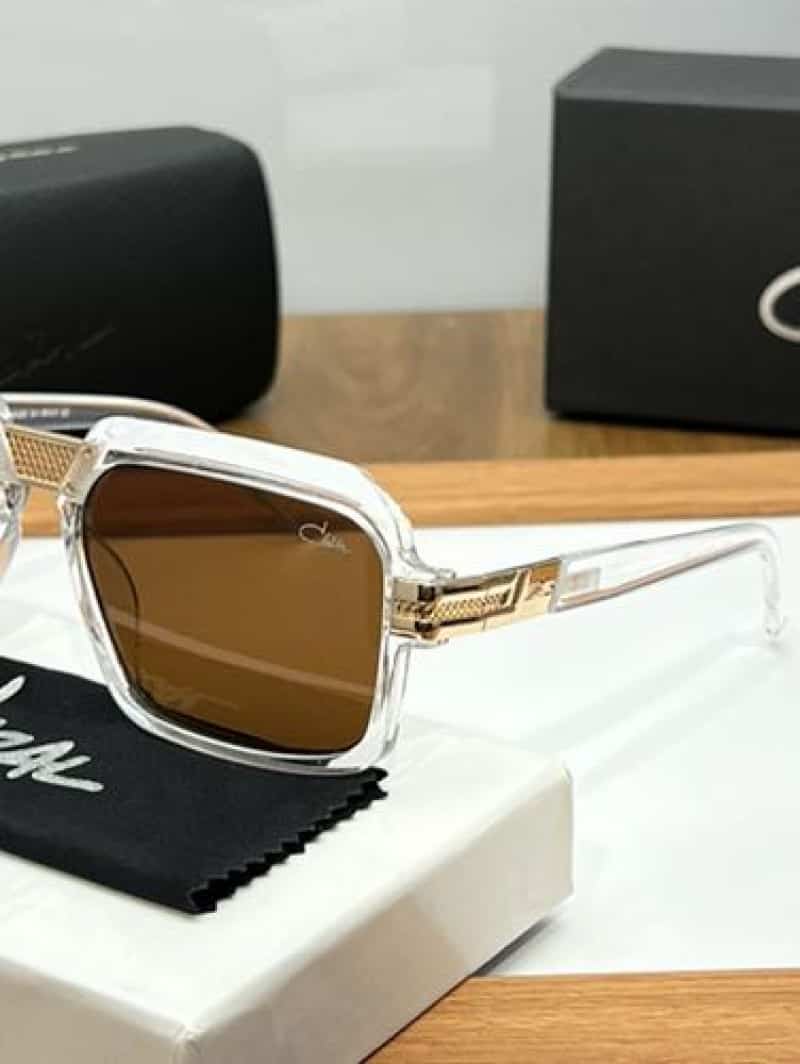 Cazal 131 transparent brown Secondary image
