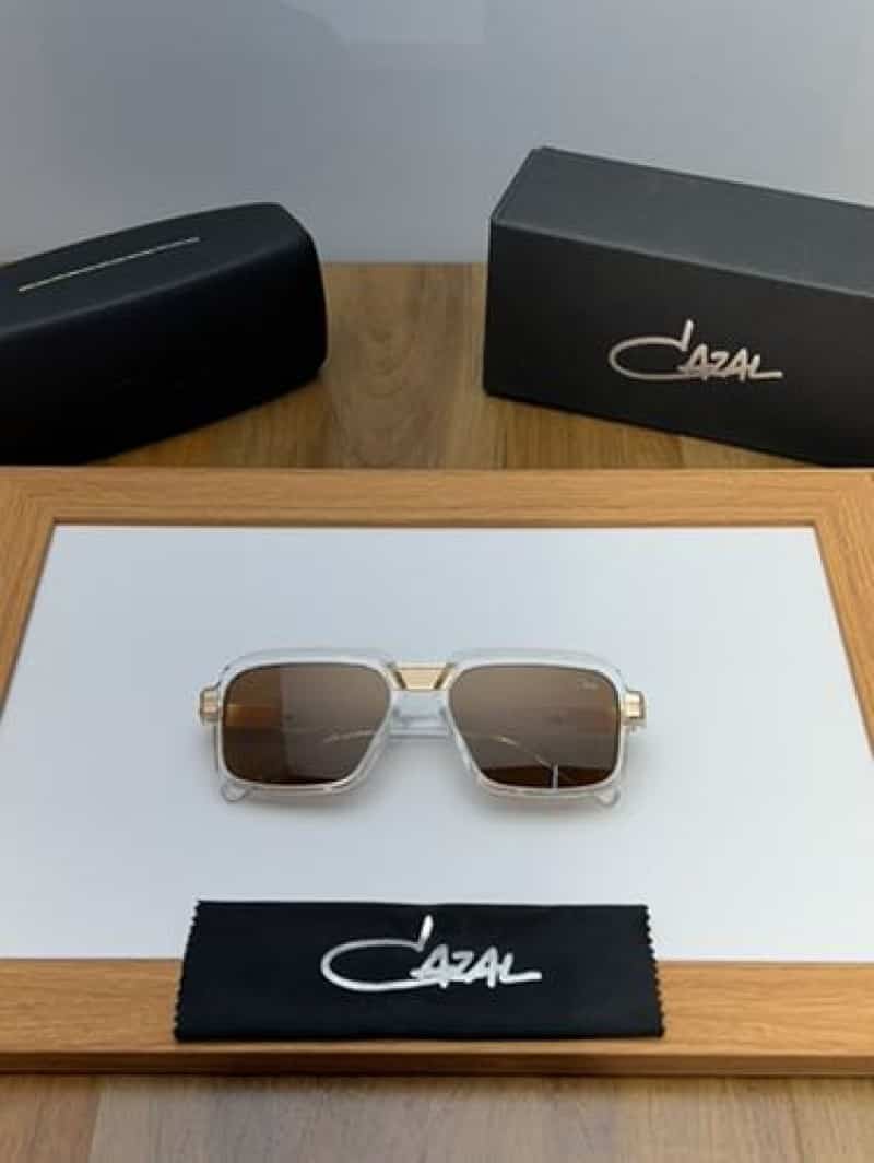 Cazal 131 transparent brown