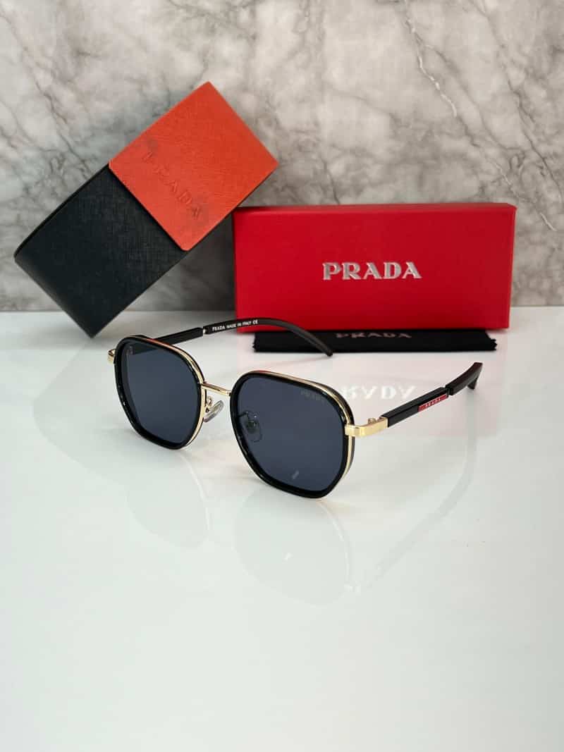 Prada_07 gold black Secondary image