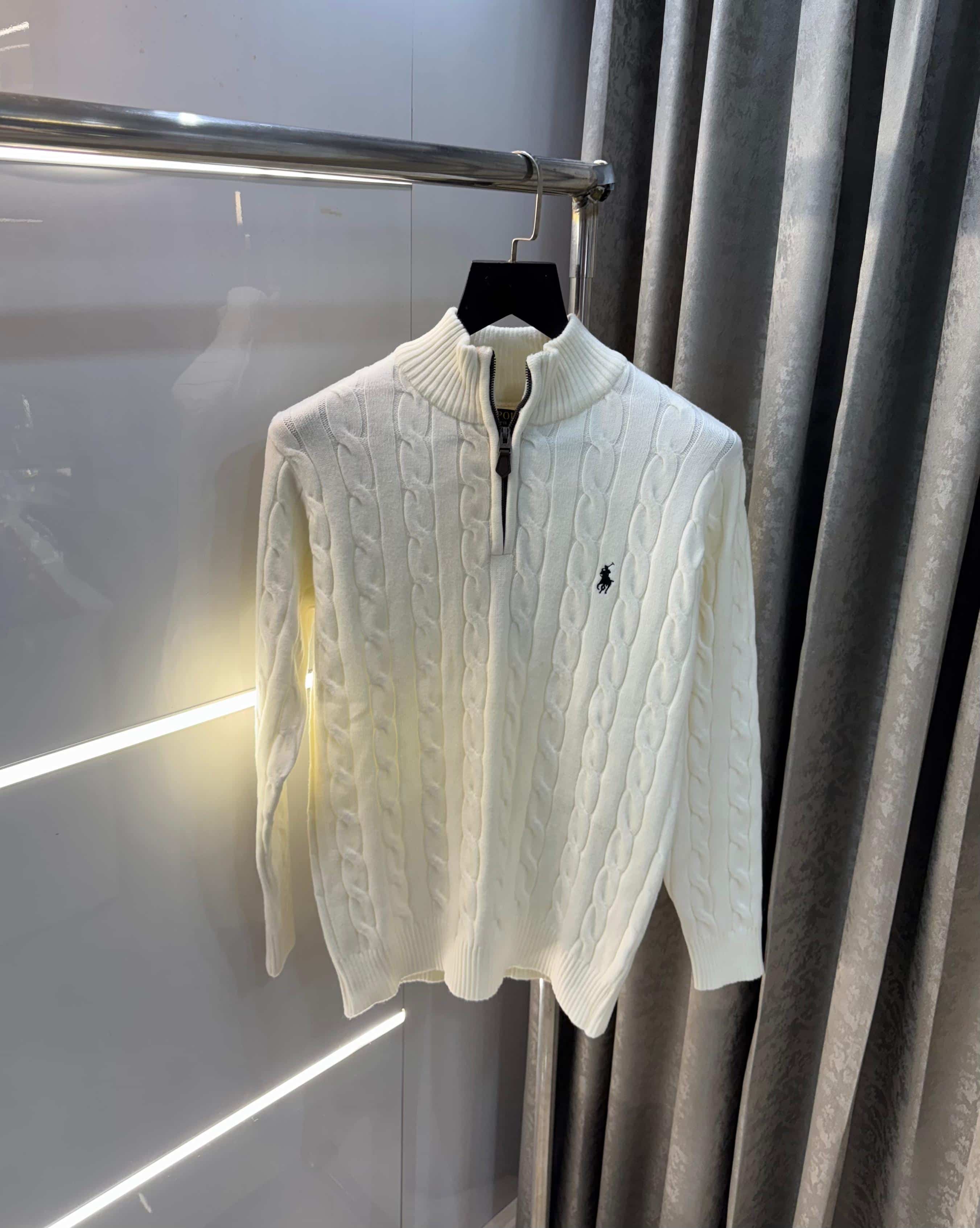 Ralph Laure n White Imported Knitted Pull Over Main image