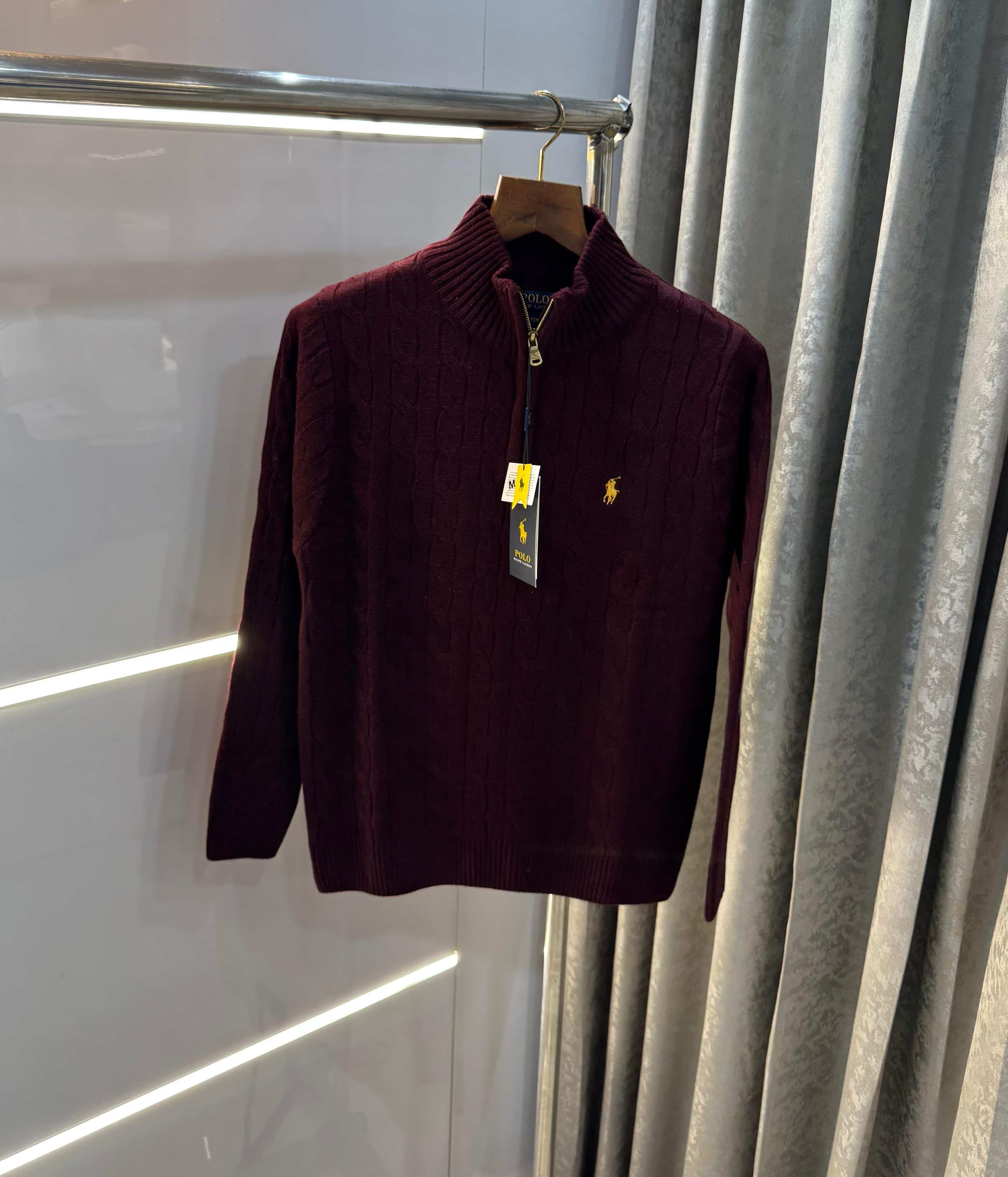 Ralph Laure n wine  elbow  Print Premium Sweatshirt