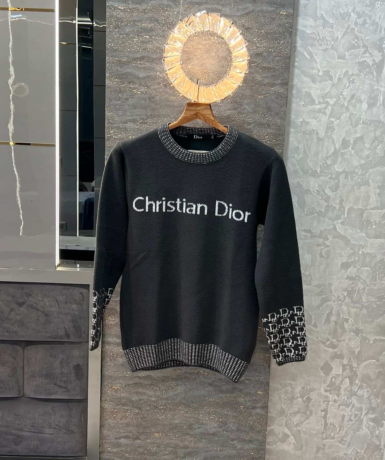 Christian Dio r Dark  Premium Imported Sweatshirt Secondary image