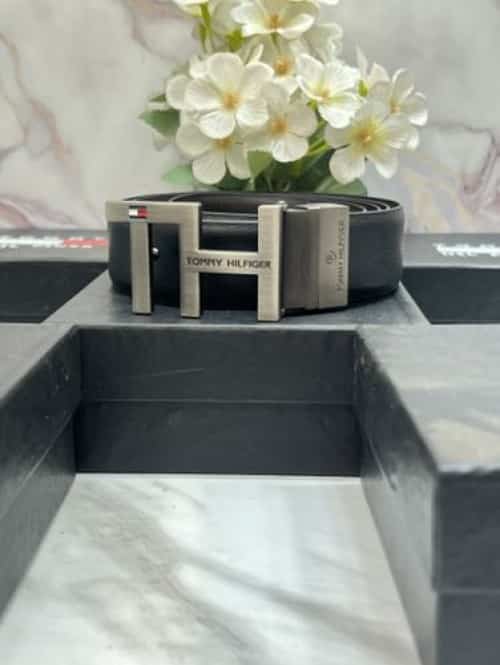 t0MMY HI1FIGER! PREMIUM QUALITY IMPORTED REVERSIBLE BELT WITH OG BO_-X TH-905