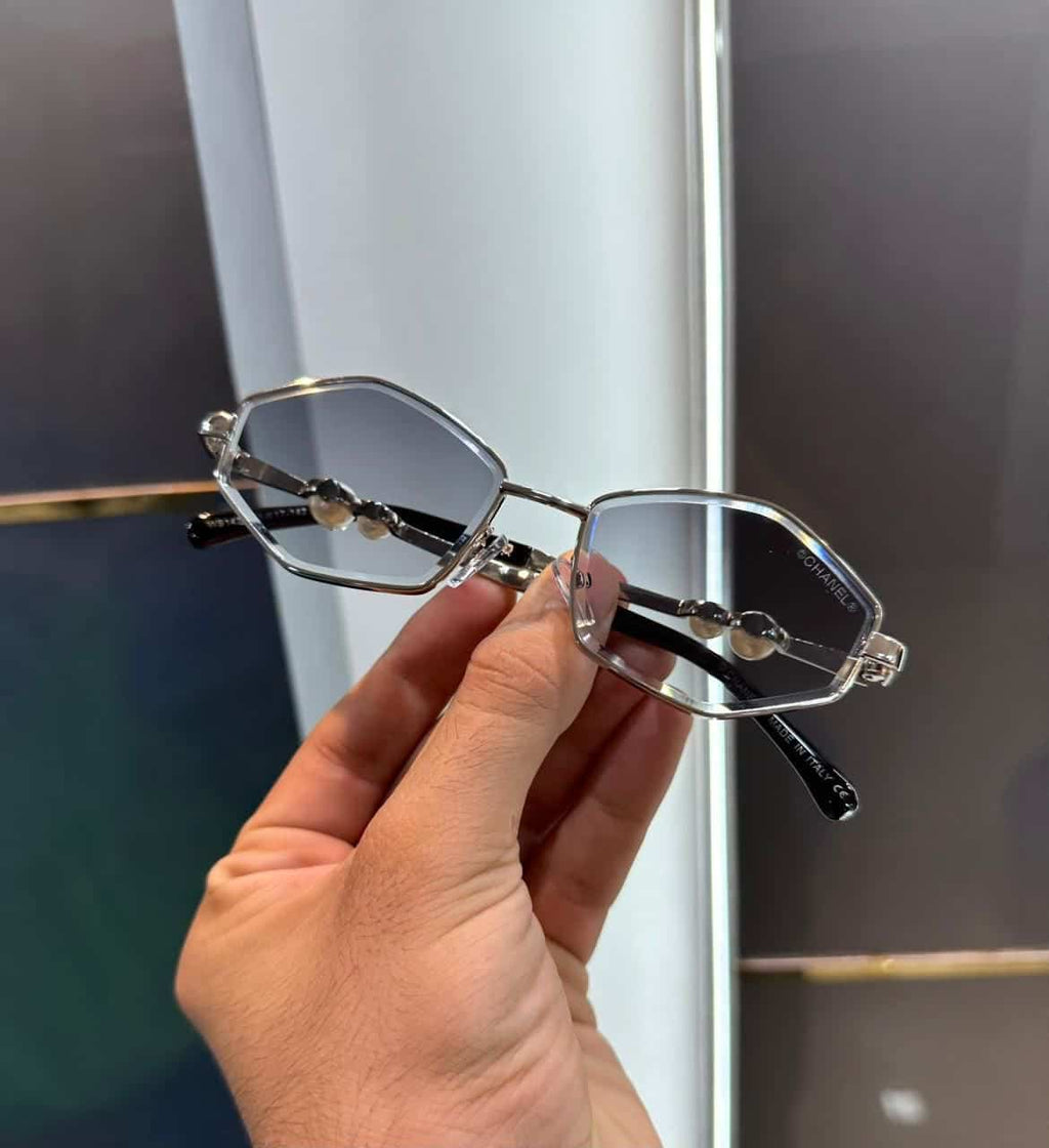 Chane l Silver Blue Design Premium Shade 1430