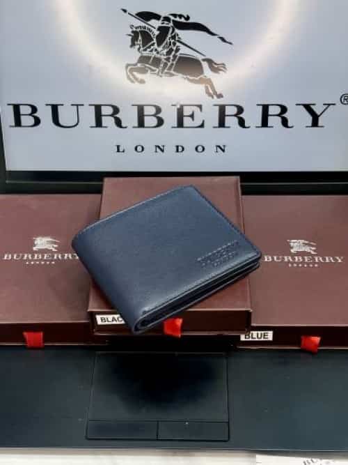 BB BURBERR Y PREMIUM QUALITY IMPORTED EXTRA SOFT WALLET WITH OG BOX BB-702